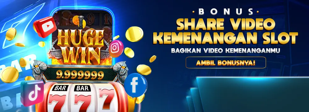 Bonus Share Video Kemenangan Slot